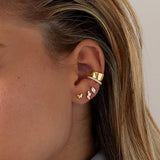 Puces Pear taille | or