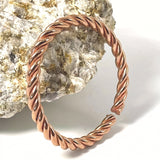 Bracelet Cordelia tressage cuivre