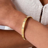 Bracelet halo Dot | or