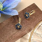 Boucles Calina fleur | or