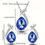 Parure classique sirène élégance | or blanc