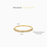 Bague bulle | or