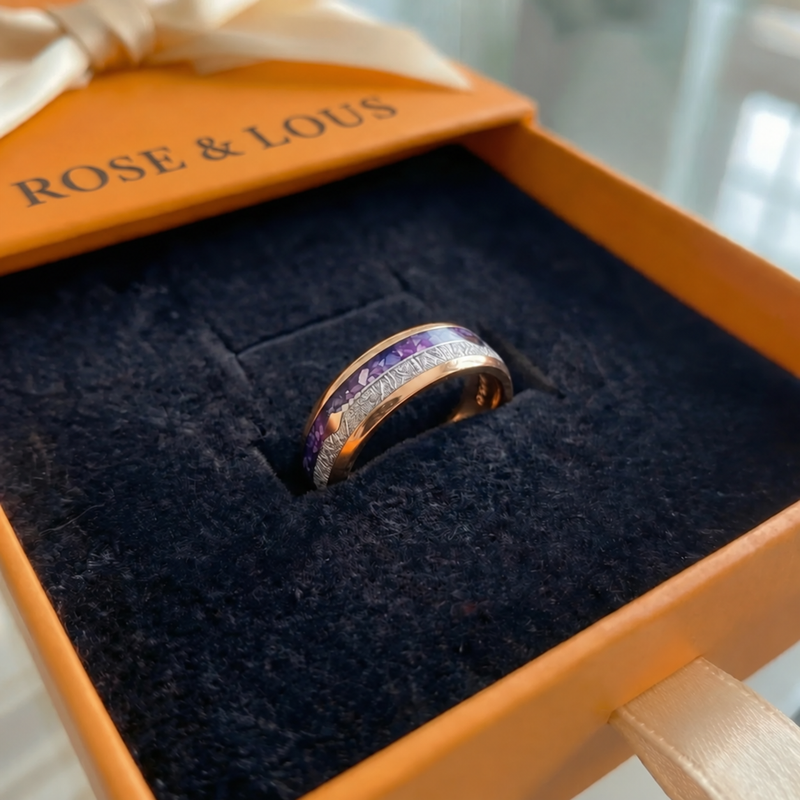 Bague Amelys harmonie | or rose