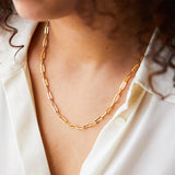 Collier Archen élégant chaîne | or