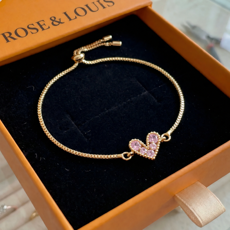 Bracelet rosé amour | or