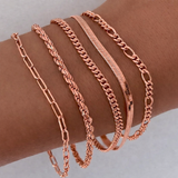 Lot de bracelets Ellis Renner | or