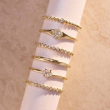 Bague bulle | or