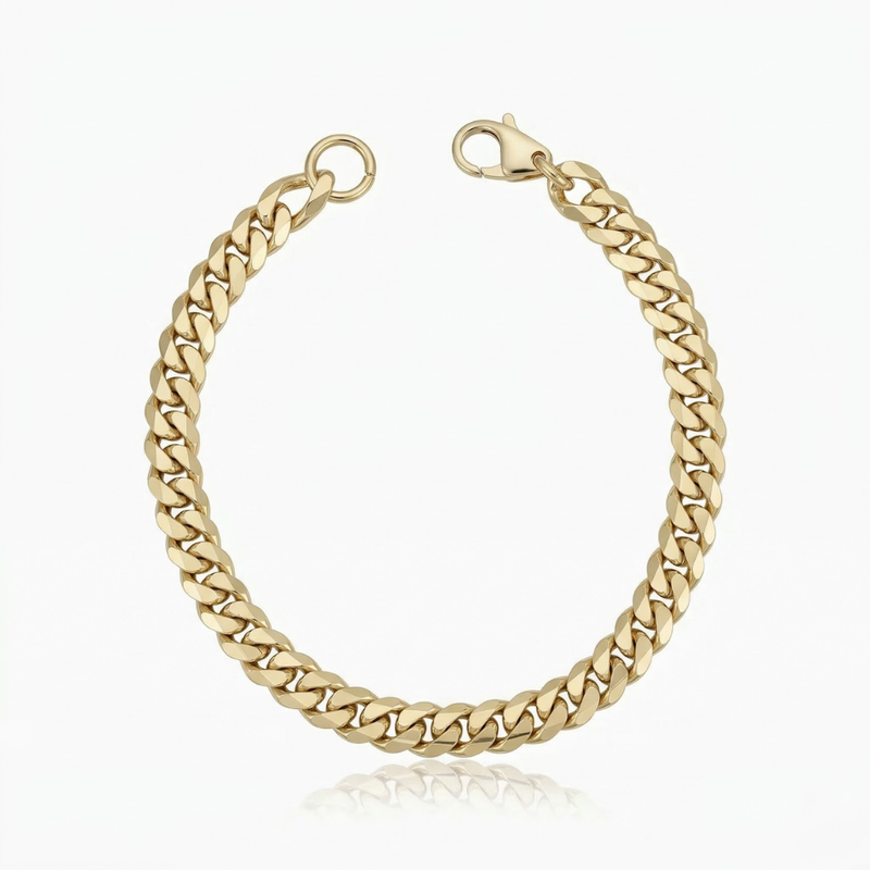 Bracelet Estate cubain | or