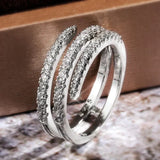 Bague Mariavittoria Sassetti | or blanc