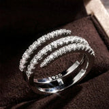 Bague Mariavittoria Sassetti | or blanc
