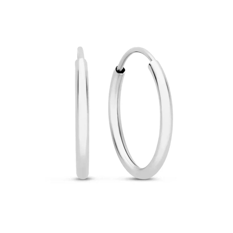 Boucles Noémie Sorel | or blanc