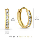 Lot de boucles Dara Brillane pierre | or