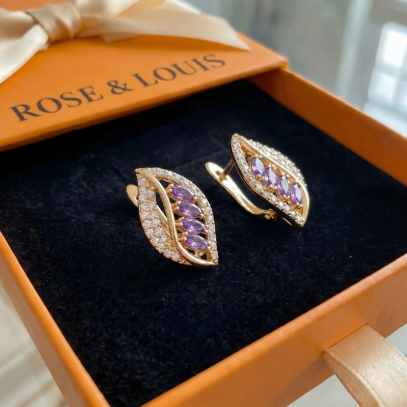 Boucles Isola Lilavere | or rose