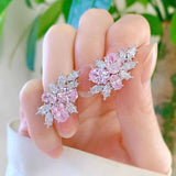 Boucles Lyra Blushbloom | or blanc