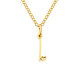Collier cœur initiale | or