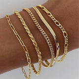 Lot de bracelets Ellis Renner | or