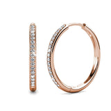 Boucles Sorel pavé | or