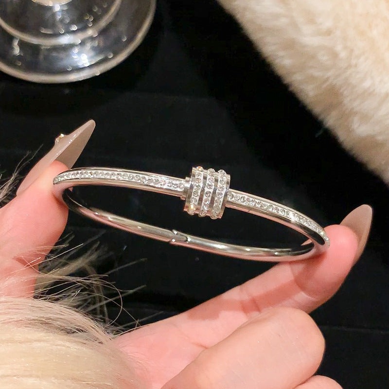 Bracelet Vianna Lucente | or blanc