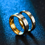 Bague éternel amour couple | or