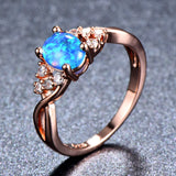 Bague Sylva Moonhart violet | or rose