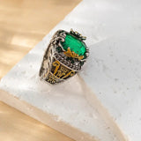 Bague Klara Emerin | or bicolore