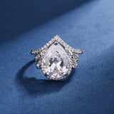 Ensemble Aria goutte blanc | or blanc