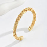 Bracelet Cassian Rope manchette | or