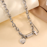 Collier Heartened massif | or