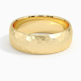 Bague Elric texturé Core | or