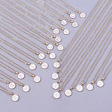 Collier Monette initiale | or