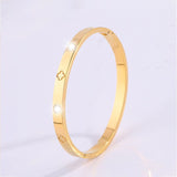 Bracelet Allegra Ventorini | or blanc