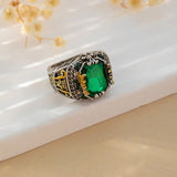 Bague Klara Emerin | or bicolore