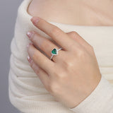 Bague Delara Virenza | or blanc