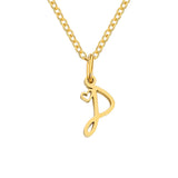 Collier cœur initiale | or
