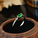 Bague Naya Verdelle | or blanc
