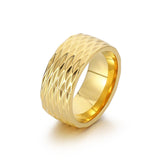 Bague Kaelis Grid anneau | or blanc