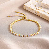 Bracelet Horizen tennis | or