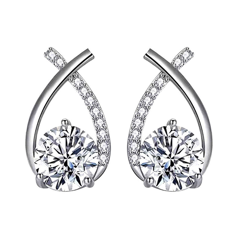 Boucles Arielle | or blanc