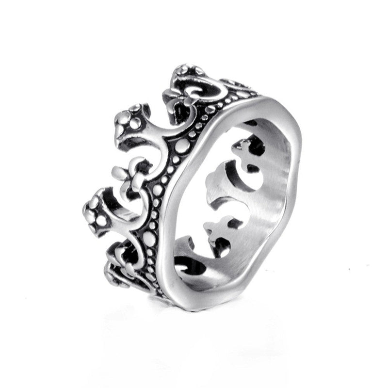 Bague Prestige Monarch | or blanc
