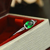 Bague Naya Verdelle | or blanc