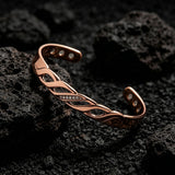 Bracelet entrelacs Vivienne cuivre