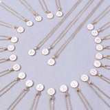 Collier Monette initiale | or