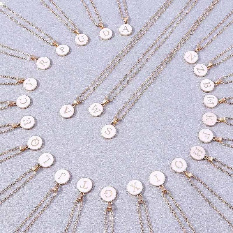 Collier Monette initiale | or