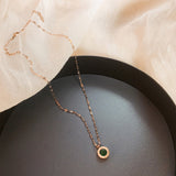 Collier émeraude Dial | or