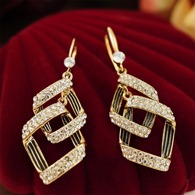 Boucles Stella Virelle multirang | or