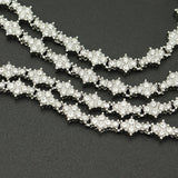 Collier classique grappe tennis | or