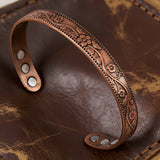 Bracelet Camille Laurel cuivre