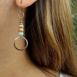 Boucles Misty Orb cuivre