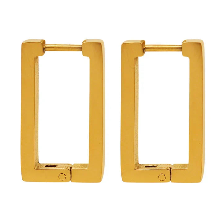 Boucles Terrafin Geometrica | or