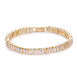 Bracelet Vertéa tennis | or